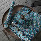 New Zealand Maori Niho Taniwha Wrapping Paper Kikorangi Mangopare and Puhoro Pattern - Aussie Hoodie