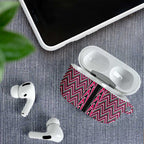 New Zealand Maori Niho Taniwha AirPods Case Mawhero Mangopare and Puhoro Pattern - Aussie Hoodie