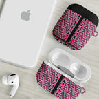 New Zealand Maori Niho Taniwha AirPods Case Mawhero Mangopare and Puhoro Pattern - Aussie Hoodie