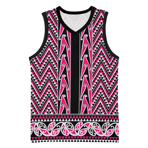 New Zealand Maori Niho Taniwha Basketball Jersey Mawhero Mangopare and Puhoro Pattern - Aussie Hoodie