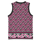 New Zealand Maori Niho Taniwha Basketball Jersey Mawhero Mangopare and Puhoro Pattern - Aussie Hoodie