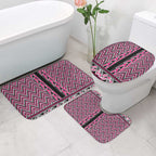 New Zealand Maori Niho Taniwha Bathroom Set Mawhero Mangopare and Puhoro Pattern - Aussie Hoodie
