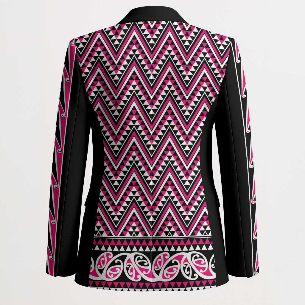 New Zealand Maori Niho Taniwha Blazer Mawhero Mangopare and Puhoro Pattern - Aussie Hoodie