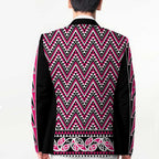 New Zealand Maori Niho Taniwha Blazer Mawhero Mangopare and Puhoro Pattern - Aussie Hoodie