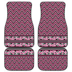 New Zealand Maori Niho Taniwha Car Mats Mawhero Mangopare and Puhoro Pattern