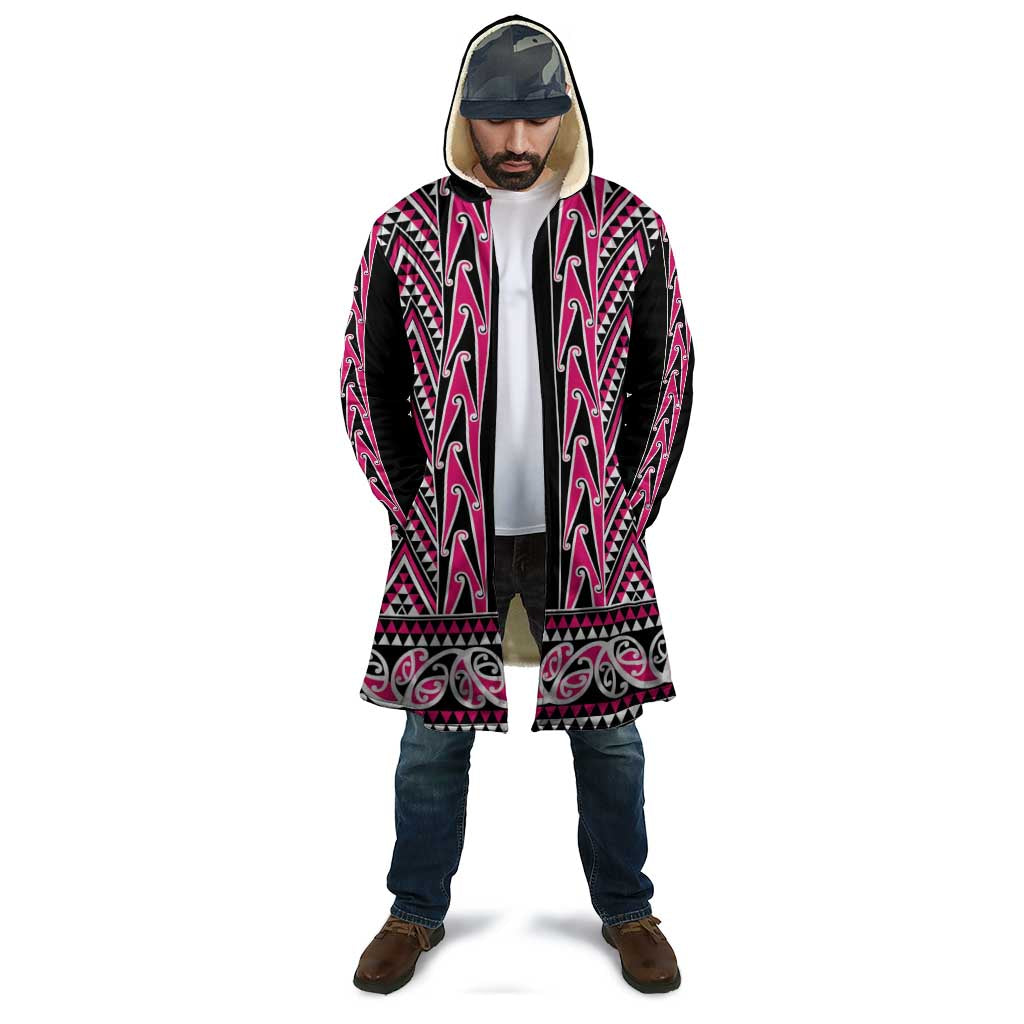 New Zealand Maori Niho Taniwha Cloak Mawhero Mangopare and Puhoro Pattern - Aussie Hoodie