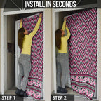New Zealand Maori Niho Taniwha Door Cover Mawhero Mangopare and Puhoro Pattern - Aussie Hoodie