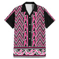 New Zealand Maori Niho Taniwha Family Matching Mermaid Dress and Hawaiian Shirt Mawhero Mangopare and Puhoro Pattern