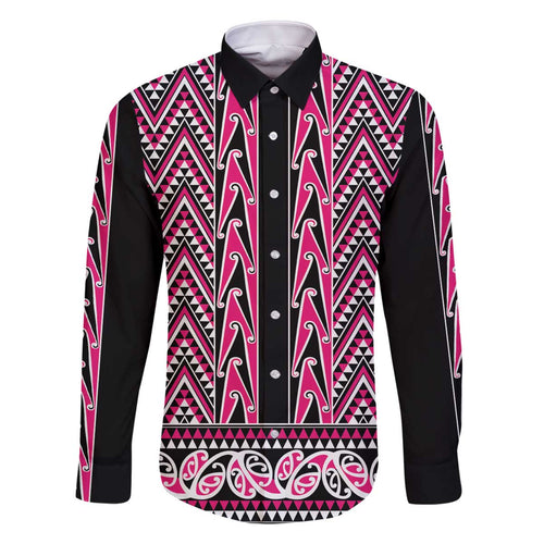 New Zealand Maori Niho Taniwha Family Matching Off The Shoulder Long Sleeve Dress and Hawaiian Shirt Mawhero Mangopare and Puhoro Pattern