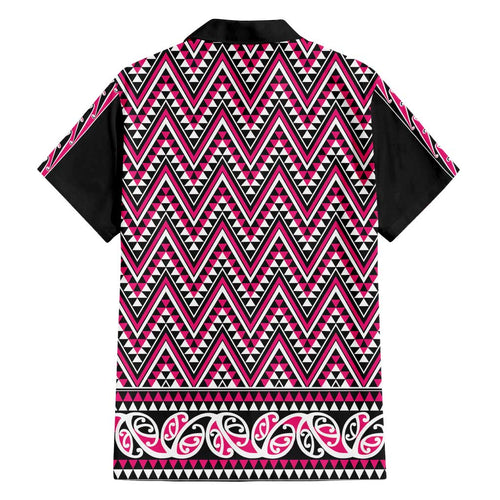New Zealand Maori Niho Taniwha Family Matching Summer Maxi Dress and Hawaiian Shirt Mawhero Mangopare and Puhoro Pattern