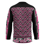 New Zealand Maori Niho Taniwha Hockey Jersey Mawhero Mangopare and Puhoro Pattern - Aussie Hoodie