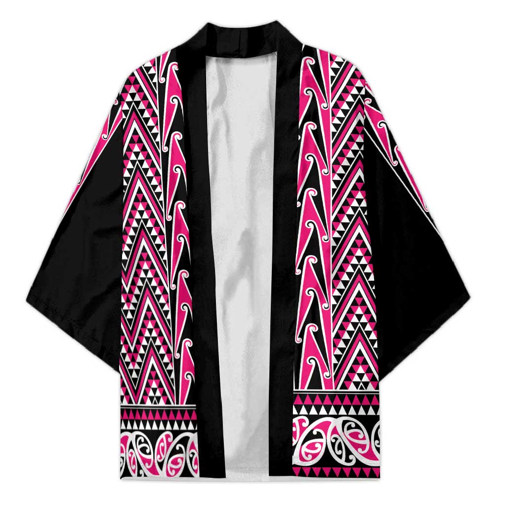 New Zealand Maori Niho Taniwha Kimono Mawhero Mangopare and Puhoro Pattern - Aussie Hoodie