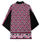 New Zealand Maori Niho Taniwha Kimono Mawhero Mangopare and Puhoro Pattern - Aussie Hoodie