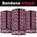 New Zealand Maori Niho Taniwha Neck Gaiter Mawhero Mangopare and Puhoro Pattern - Aussie Hoodie