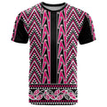 New Zealand Maori Niho Taniwha T Shirt Mawhero Mangopare and Puhoro Pattern