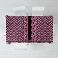 New Zealand Maori Niho Taniwha Tablecloth Mawhero Mangopare and Puhoro Pattern