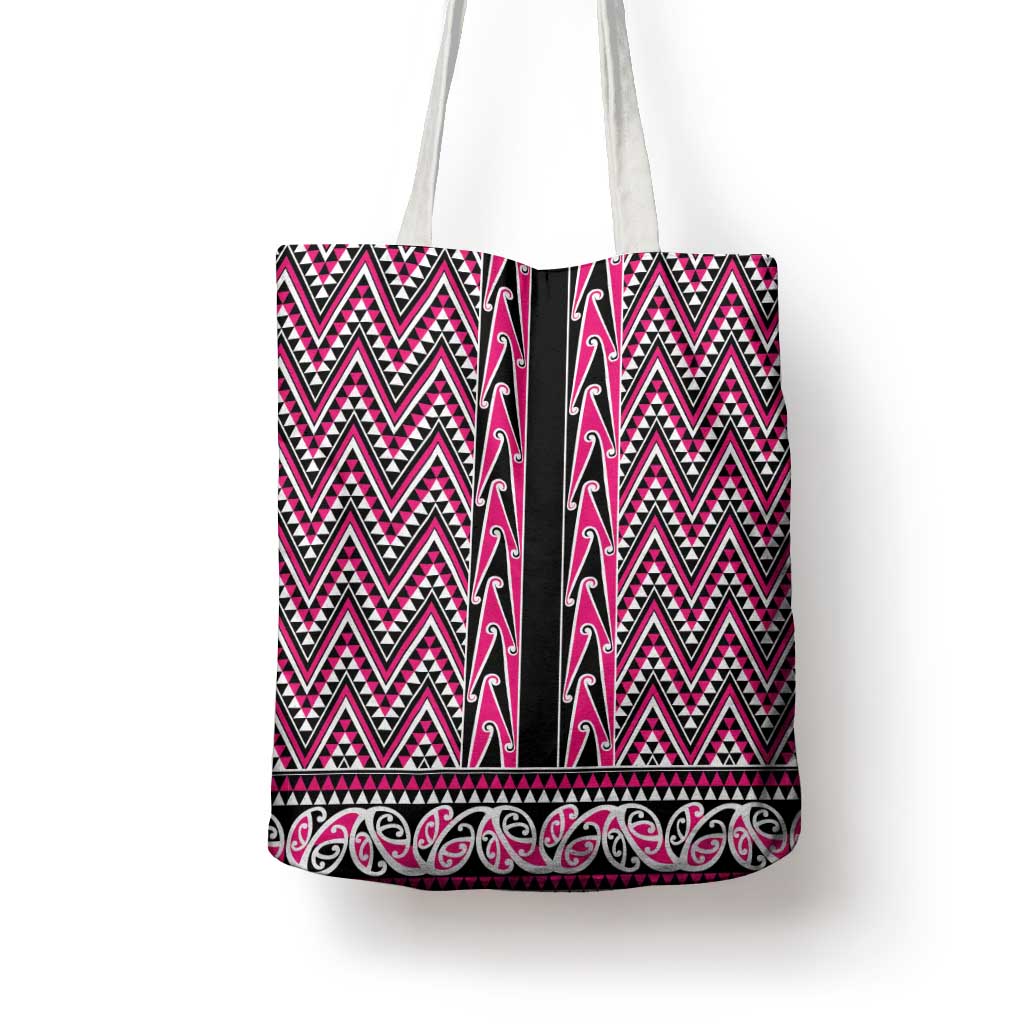 New Zealand Maori Niho Taniwha Tote Bag Mawhero Mangopare and Puhoro Pattern - Aussie Hoodie