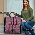 New Zealand Maori Niho Taniwha Travel Bag Mawhero Mangopare and Puhoro Pattern - Aussie Hoodie