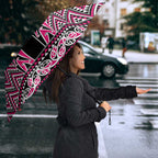 New Zealand Maori Niho Taniwha Umbrella Mawhero Mangopare and Puhoro Pattern - Aussie Hoodie