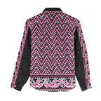 New Zealand Maori Niho Taniwha Women Casual Shirt Mawhero Mangopare and Puhoro Pattern