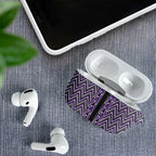 New Zealand Maori Niho Taniwha AirPods Case Waiporopo Mangopare and Puhoro Pattern - Aussie Hoodie