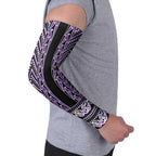 New Zealand Maori Niho Taniwha Arm Sleeves Waiporopo Mangopare and Puhoro Pattern - Aussie Hoodie