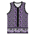 New Zealand Maori Niho Taniwha Basketball Jersey Waiporopo Mangopare and Puhoro Pattern - Aussie Hoodie