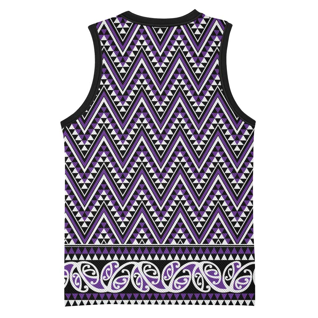 New Zealand Maori Niho Taniwha Basketball Jersey Waiporopo Mangopare and Puhoro Pattern - Aussie Hoodie
