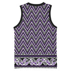 New Zealand Maori Niho Taniwha Basketball Jersey Waiporopo Mangopare and Puhoro Pattern - Aussie Hoodie