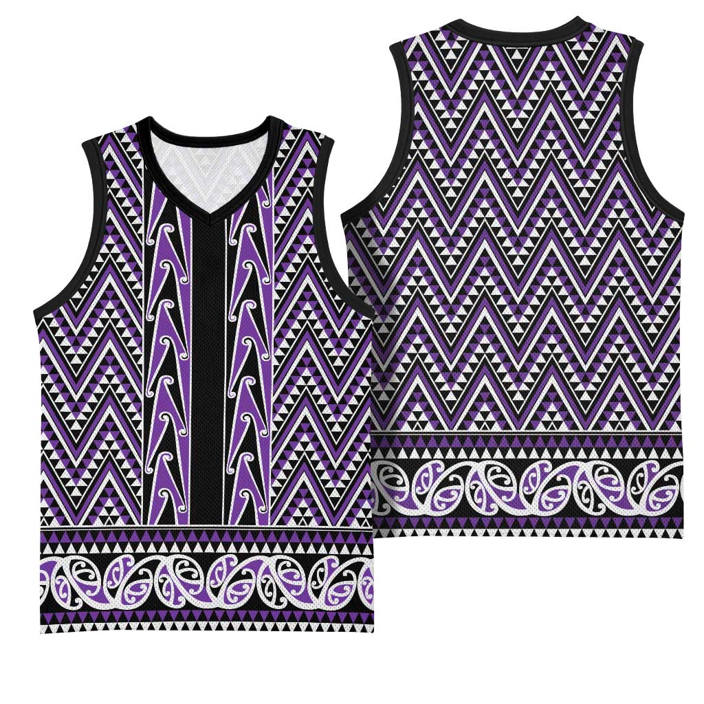 New Zealand Maori Niho Taniwha Basketball Jersey Waiporopo Mangopare and Puhoro Pattern - Aussie Hoodie
