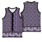 New Zealand Maori Niho Taniwha Basketball Jersey Waiporopo Mangopare and Puhoro Pattern - Aussie Hoodie