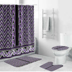 New Zealand Maori Niho Taniwha Bathroom Set Waiporopo Mangopare and Puhoro Pattern - Aussie Hoodie