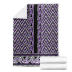 New Zealand Maori Niho Taniwha Blanket Waiporopo Mangopare and Puhoro Pattern