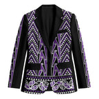 New Zealand Maori Niho Taniwha Blazer Waiporopo Mangopare and Puhoro Pattern - Aussie Hoodie