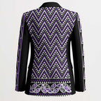 New Zealand Maori Niho Taniwha Blazer Waiporopo Mangopare and Puhoro Pattern - Aussie Hoodie