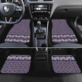New Zealand Maori Niho Taniwha Car Mats Waiporopo Mangopare and Puhoro Pattern