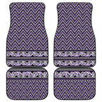 New Zealand Maori Niho Taniwha Car Mats Waiporopo Mangopare and Puhoro Pattern