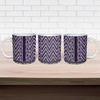 New Zealand Maori Niho Taniwha Ceramic Mug Waiporopo Mangopare and Puhoro Pattern - Aussie Hoodie