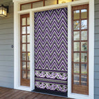 New Zealand Maori Niho Taniwha Door Cover Waiporopo Mangopare and Puhoro Pattern - Aussie Hoodie