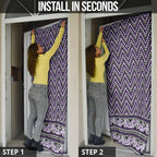 New Zealand Maori Niho Taniwha Door Cover Waiporopo Mangopare and Puhoro Pattern - Aussie Hoodie