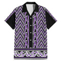 New Zealand Maori Niho Taniwha Family Matching Mermaid Dress and Hawaiian Shirt Waiporopo Mangopare and Puhoro Pattern