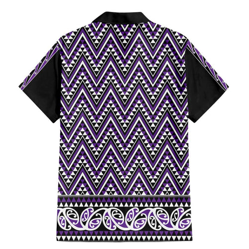 New Zealand Maori Niho Taniwha Family Matching Mermaid Dress and Hawaiian Shirt Waiporopo Mangopare and Puhoro Pattern