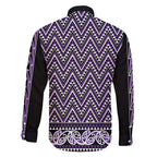 New Zealand Maori Niho Taniwha Family Matching Short Sleeve Bodycon Dress and Hawaiian Shirt Waiporopo Mangopare and Puhoro Pattern