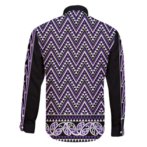 New Zealand Maori Niho Taniwha Family Matching Short Sleeve Bodycon Dress and Hawaiian Shirt Waiporopo Mangopare and Puhoro Pattern