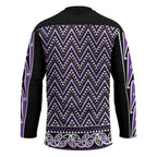 New Zealand Maori Niho Taniwha Hockey Jersey Waiporopo Mangopare and Puhoro Pattern - Aussie Hoodie