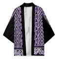New Zealand Maori Niho Taniwha Kimono Waiporopo Mangopare and Puhoro Pattern - Aussie Hoodie