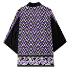 New Zealand Maori Niho Taniwha Kimono Waiporopo Mangopare and Puhoro Pattern - Aussie Hoodie