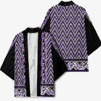 New Zealand Maori Niho Taniwha Kimono Waiporopo Mangopare and Puhoro Pattern - Aussie Hoodie