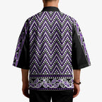 New Zealand Maori Niho Taniwha Kimono Waiporopo Mangopare and Puhoro Pattern - Aussie Hoodie