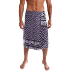 New Zealand Maori Niho Taniwha Lavalava Waiporopo Mangopare and Puhoro Pattern